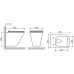 Подвесной унитаз Ceramicanova Mono CN1902