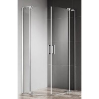 Душевой уголок Cezares Slider R2 80/90 C Cr прозрачное стекло, профиль хром