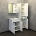 Тумба с раковиной Comforty Модена М 60 белая матовая
