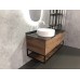 Тумба с раковиной Comforty Порто 120 00-00000828 дуб тёмно-коричневый