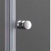 Душевая дверь Cezares Elena B13 100/60/50 C Cr прозрачное стекло, профиль хром