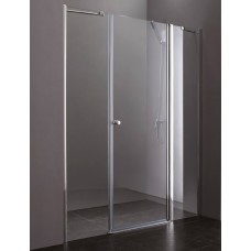 Душевая дверь Cezares Elena B13 90/60/50 C Cr прозрачное стекло, профиль хром