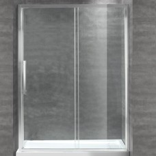 Душевая дверь Cezares Lux Soft BF1 130 C Cr IV прозрачное стекло, профиль хром