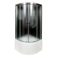 Душевая кабина Deto B90S+ эл. Black