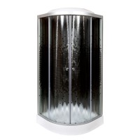 Душевая кабина Deto L 801 с электрикой Black