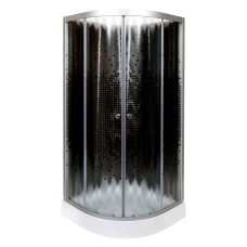 Душевая кабина Deto L 801 N без крыши Black