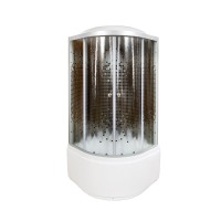 Душевая кабина Deto L 890 с гм. и эл. Black