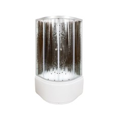 Душевая кабина Deto L 810 N без крыши Black