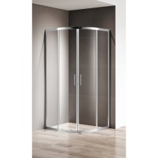 Душевой уголок Cezares Momento R2 80 C Cr прозрачное стекло, профиль хром