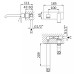 Смеситель Cezares Porta BLI-01-W0 для раковины