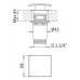 Смеситель Cezares Porta BLI-01-W0 для раковины