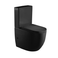 Унитаз компакт Gid Tr2177BM черный матовый
