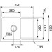 Кухонная мойка Franke Orion OID 611-62 серый