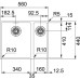 Кухонная мойка Franke Sirius SID 160 серый