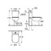 Унитаз компакт Grohe Bau Ceramic 39496000