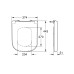 Сиденье для унитаза Grohe Euro Ceramic 39331001