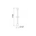 Душевой шланг Clever Silver Hose 61147