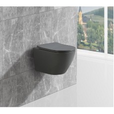 Подвесной унитаз Esbano Amapola Matt Grey