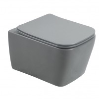 Подвесной унитаз Esbano Tiron-C Matt Grey