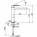 Смеситель Cisal LineaViva LV00150021 для раковины