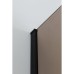 Душевая перегородка Cezares Liberta L-1-110-Br-Nero тонированное стекло, профиль черный