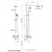 Душевая стойка D&K Berlin.Technische DA1433725A02