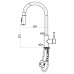 Смеситель Belbagno BB-LAM31A-IN для кухни
