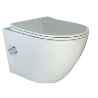 Подвесной унитаз Esbano Teruel White с функцией биде