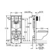 Унитаз с инсталляцией Grohe Solido 39467000