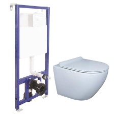 Унитаз Gid Tr2198 с инсталляцией Berges Novum