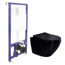 Унитаз Gid Tr2198-18 с инсталляцией Berges Novum