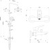Душевая стойка Damixa Origin Bit 408771430