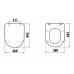 Унитаз с инсталляцией Creavit Free FE320-11CP00E-0000+GR5003+GP9002.06 капучино матовый