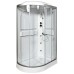 Душевая кабина Deto L602RGM+EL