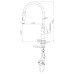 Смеситель BelBagno BB-LAM38-IN для кухни