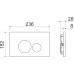 Унитаз с инсталляцией Ceramicanova Metric CN3007_1001B_1000