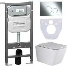 Унитаз с инсталляцией Ceramicanova Metric CN3007_1001CH_1000