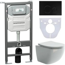 Унитаз с инсталляцией Ceramicanova Forma CN3009_1001B_1000