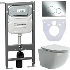 Унитаз с инсталляцией Ceramicanova Forma CN3009_1001CH_1000