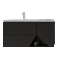 Тумба под раковину Cezares 105 55224 графит