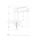 Смеситель для раковины Ceramicanova Linear 70016CH