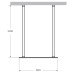 Душевая перегородка Cezares LIBERTA-L-2-90-120-C-Cr