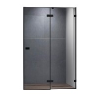 Душевая дверь Cezares 196.8х100 BELLAGIO-B-12-100-C-NERO