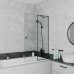 Шторка для ванны D&K Matrix 140х90 DG1109025