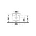 Подвесной унитаз Duravit White Tulip 2576092000
