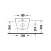Подвесной унитаз Duravit Architec 2572092000