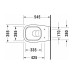 Подвесной унитаз Duravit D-Code 2535090000