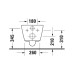 Подвесной унитаз Duravit D-Neo 45770900A1