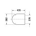 Подвесной унитаз Duravit D-Neo 45770900A1