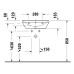Раковина Duravit D-Neo 55х44 2366550000